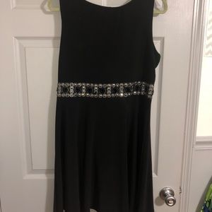 Tianab size 14 black dress.  New without tag.